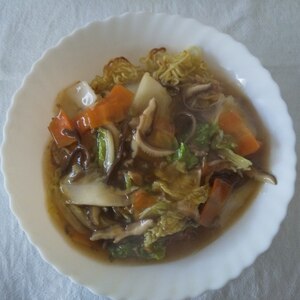 白菜入りチャンポン麺